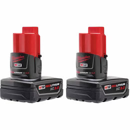 M12 REDLITHIUM XC 3.0 Battery Two Pack